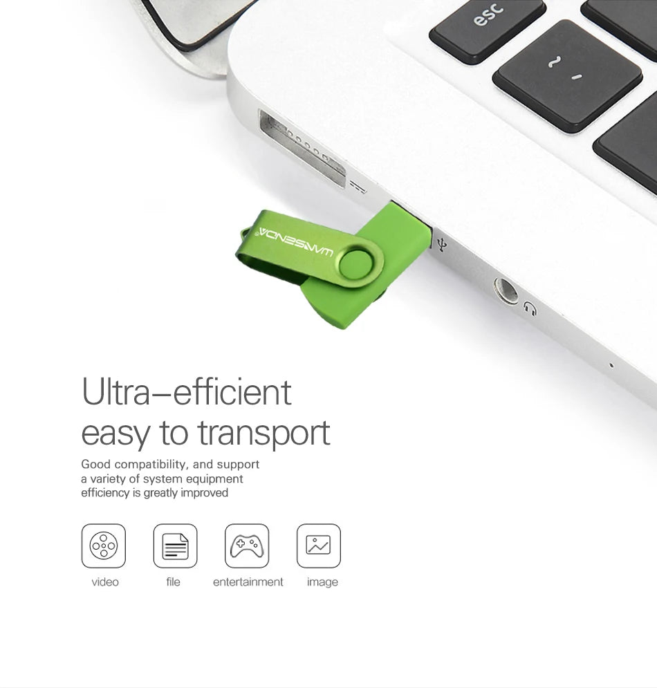 Clé USB 3.0 Métallique WANSENDA – 8Go à 256Go | Clé Pivotante Haute Vitesse & Durable 
🚚Livraison rapide gratuite et sécurisée FR FelizShop