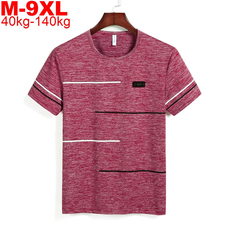 T-shirt Oversize Streetwear pour Homme – Manches Courtes, Style Hip-Hop, Grandes Tailles Jusqu’au 9XL  🚚 Livraison rapide en 8 à 12 jours ouvrés depuis la France FelizShop