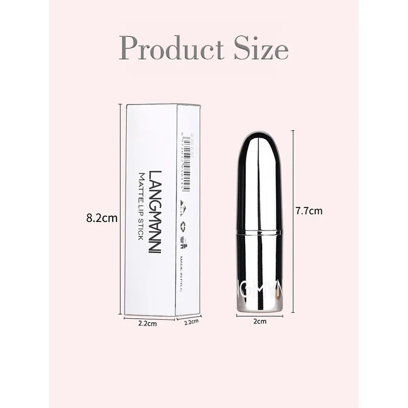 Rouge à Lèvres Mat Velours – Waterproof & Longue Tenue | 8 Couleurs Sexy, Non-Transfert & Hydratant🚚 Livraison rapide FelizShop