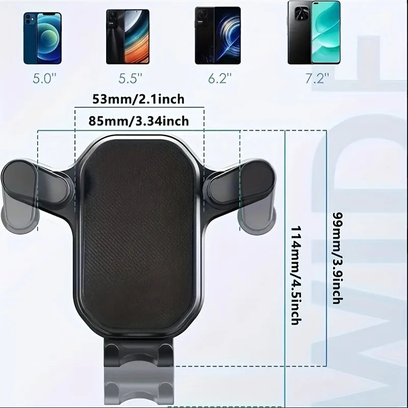 Support Téléphone Voiture – Fixation Grille d’Aération | Compact & Universel🚚 Livraison rapide en 8 à 12 jours ouvrés depuis la France FelizShop