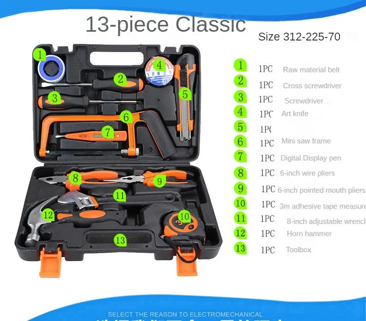 Boîte à Outils Multifonction Étanche – Coffret de Réparation Maison FelizShop