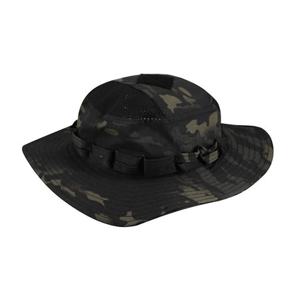 Nouvelle casquette 2025 camouflage tactique – Casquette de type Bonnie à poche carrée – Chapeau bob multicam pour la pêche, la randonnée et les activités de plein air – Protection solaire🚚 Livraison rapide FelizShop