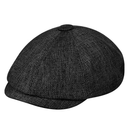 Casquette vintage homme – Chapeau plat style Peaky Blinders, idéal pour le golf, la conduite ou la protection solaire. Pour homme et femme, saisons printemps, été, automne.🚚Livraison gratuite rapide et sécurisé FR FelizShop