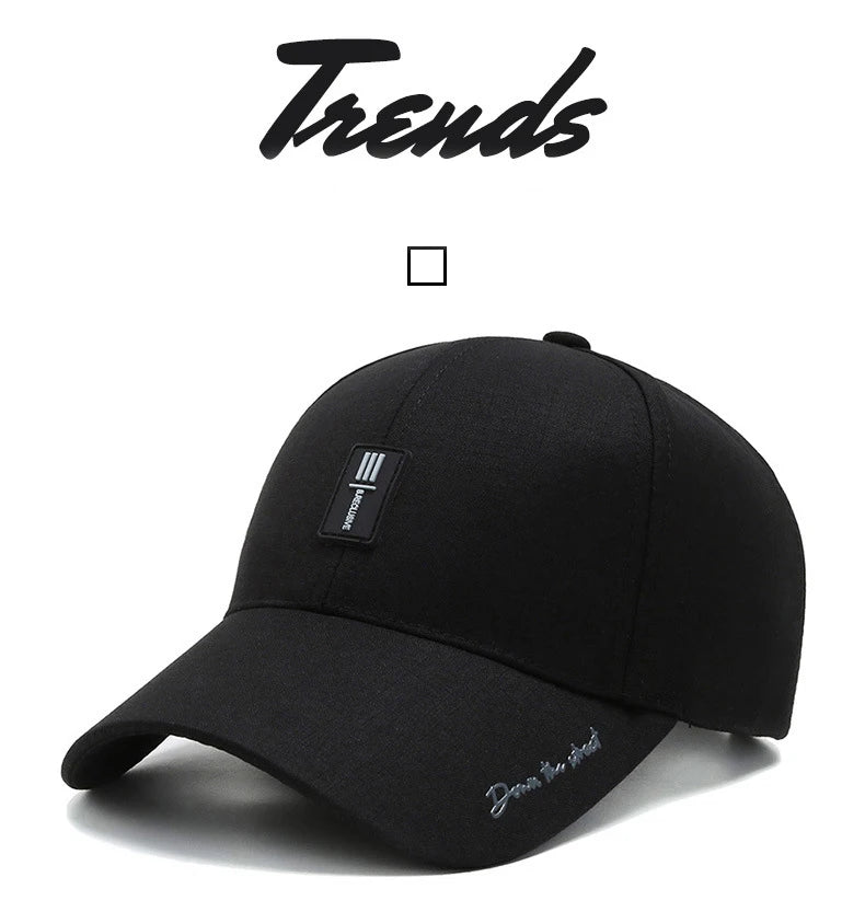 Casquettes Hatsmen pour le printemps et l’automne — Casquettes pour hommes d’âge moyen et seniors — Casquettes décontractées pour toutes saisons — Style "papa" — Casquettes baseball pour homme🚚 Livraison rap FelizShop