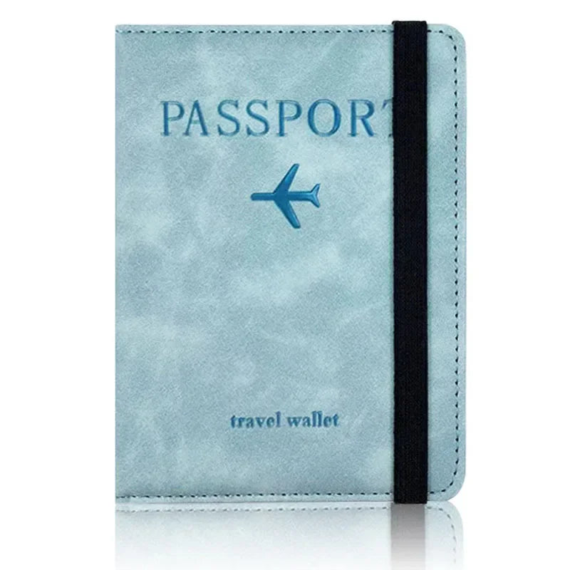 Porte-Passeport & Étui Cartes RFID – Cuir | Mixte & Sécurisé pour le Voyage🚚 Livraison rapide en 8 à 12 jours ouvrés depuis la France FelizShop