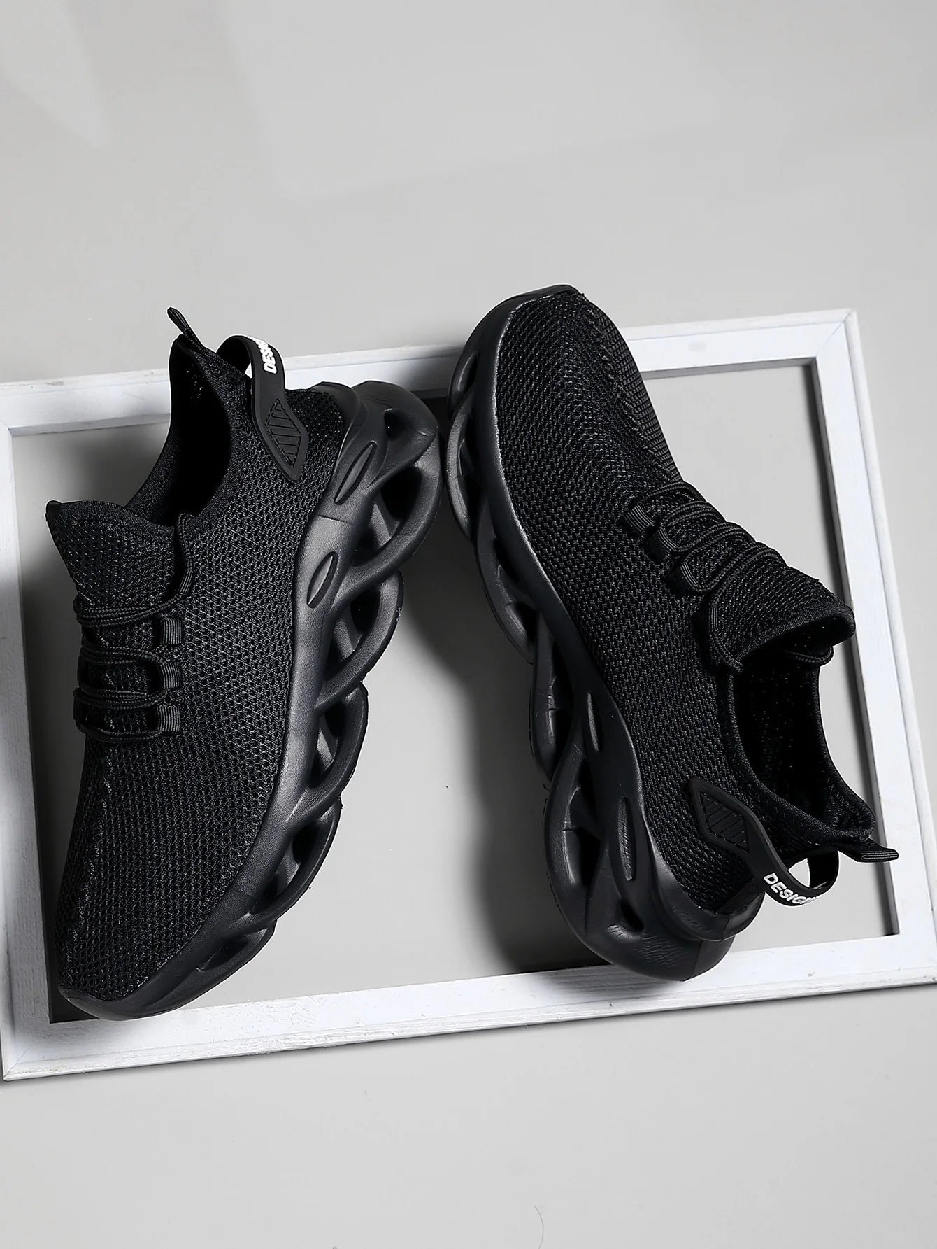Chaussures de sport homme pour course et jogging — Sneakers décontractées noires ou marron — Mesh respirant, légères, absorption des chocs — Chaussures tennis et outdoor femme🚚 Livraison rapide en 8 à 12 jours o FelizShop