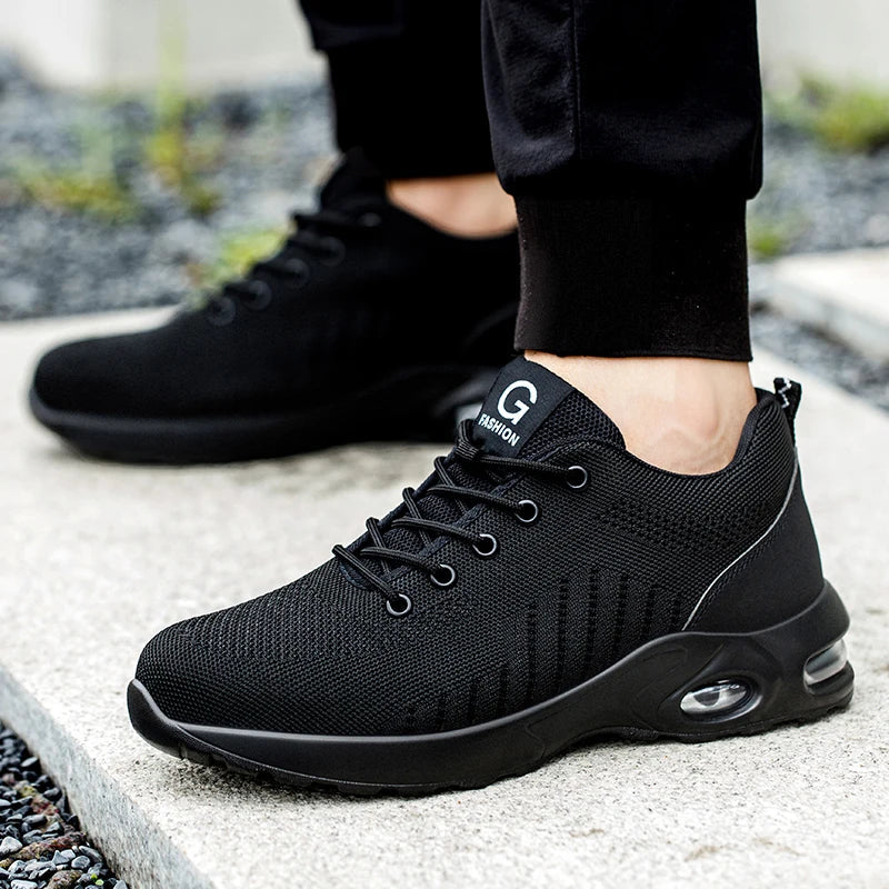 Chaussures de Sécurité Unisexe – Baskets de Travail Respirantes avec Coque en Acier, Résistantes aux Perforations, Confort et Protection
🚚 Livraison rapide en 8 à 12 jours ouvrés depuis la France FelizShop
