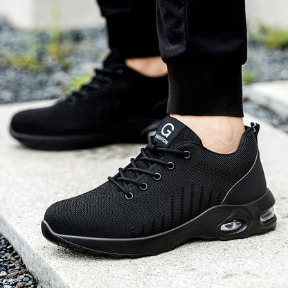Chaussures de Sécurité Unisexe – Baskets de Travail Respirantes avec Coque en Acier, Résistantes aux Perforations, Confort et Protection
🚚 Livraison rapide en 8 à 12 jours ouvrés depuis la France FelizShop