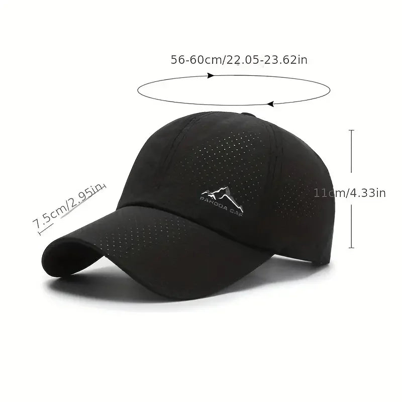 Casquette de baseball unisexe en mesh léger et ventilé — Restez au frais et protégé l’été — Casquette anti-UV pour hommes et femmes — Taille unique🚚 Livraison rapide FelizShop