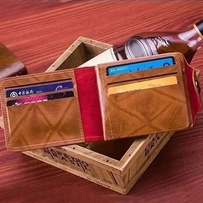 Portefeuille Homme Motif 100$ – Cuir PU | Grande Capacité & Porte-Photos🚚 Livraison rapide en 8 à 12 jours ouvrés depuis la France FelizShop