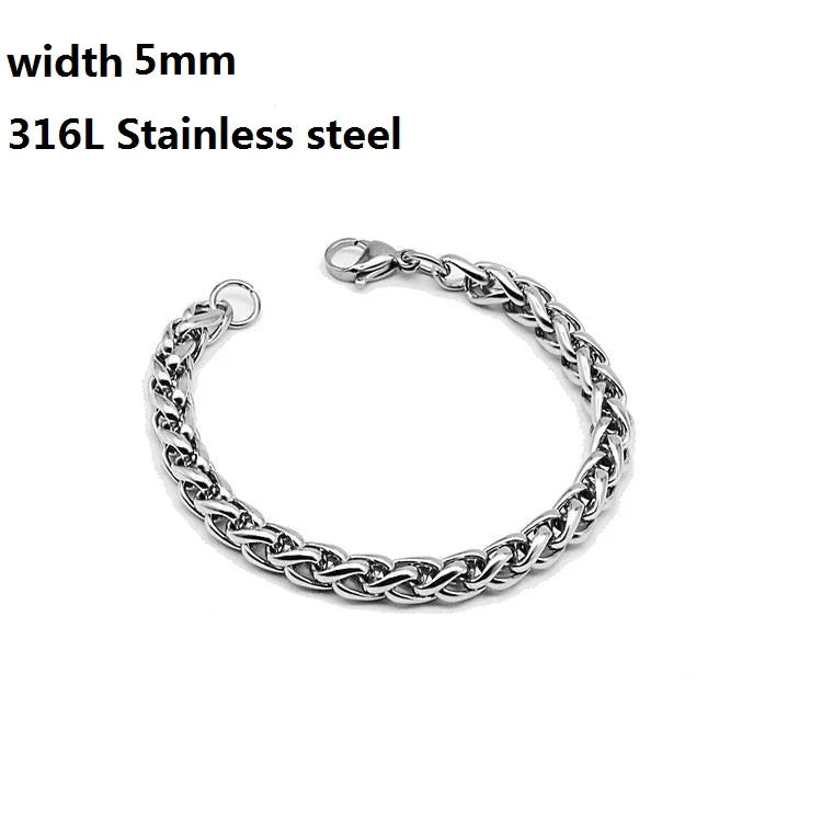 Bracelet Chaîne Cubaine en Acier Inoxydable 316L – Style Figaro Unisexe – Bijou Vintage & Tendance🚚 Livraison rapide en 8 à 12 jours ouvrés depuis la France FelizShop