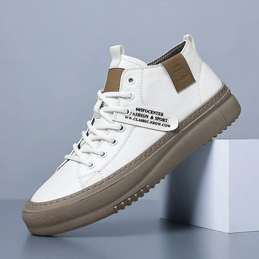 Sneakers Homme 2024 – Chaussures en Cuir Haut de Gamme à Lacets | Style Luxe & Semelle Rehaussante
🚚 Livraison rapide en 8 à 12 jours ouvrés depuis la France FelizShop