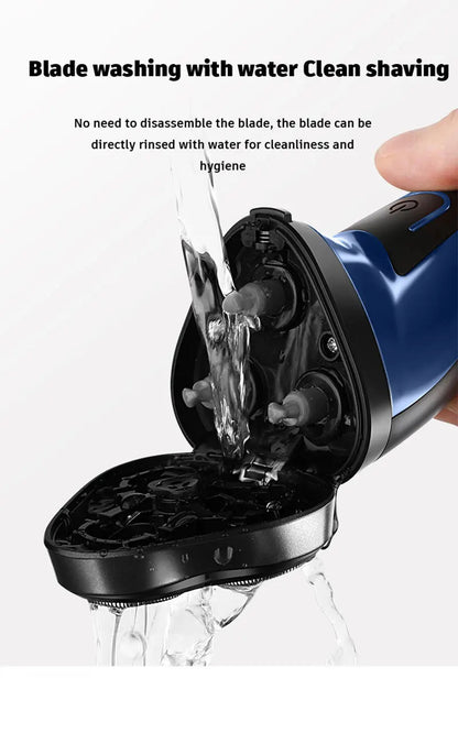 Rasoir Électrique Homme – USB Rechargeable & Étanche | Puissant & Précis🚚 Livraison rapide en 8 à 12 jours ouvrés depuis la France FelizShop