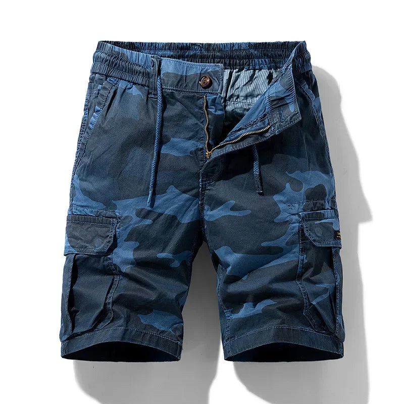 Cargo Shorts Men Spring Summer Breeches Cotton Bermuda Camouflage Denim Casual Multi-Pocket Pants Clothing Men’s Cargo Short 🚚 Livraison rapide en 8 à 12 jours ouvrés depuis la France FelizShop