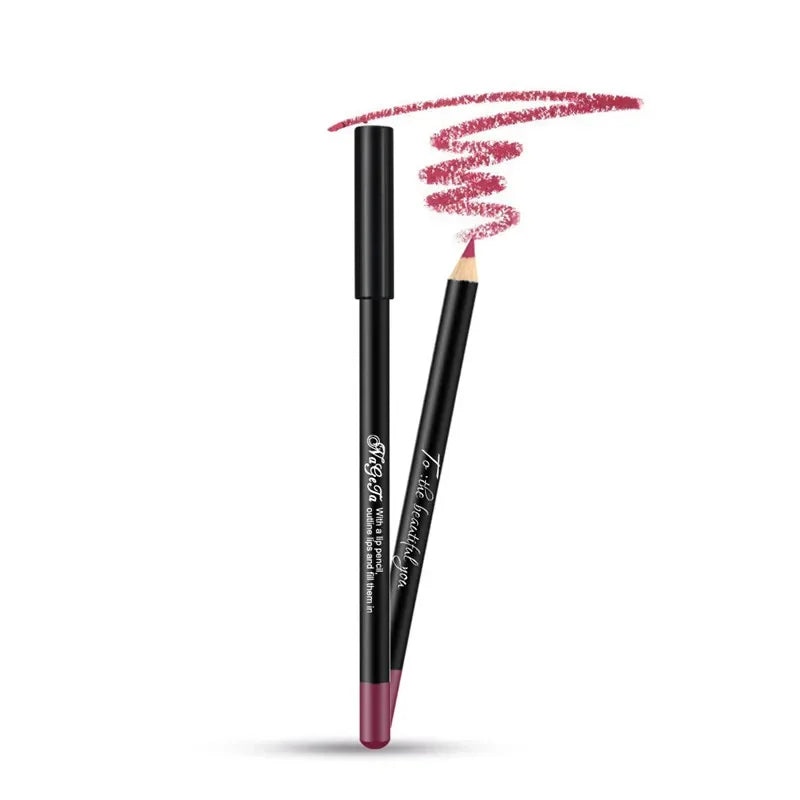 Set 12 Crayons à Lèvres Nude – Lip Liners Waterproof & Hydratants | Teintes Naturelles au Fini Mat🚚 Livraison rapide FelizShop