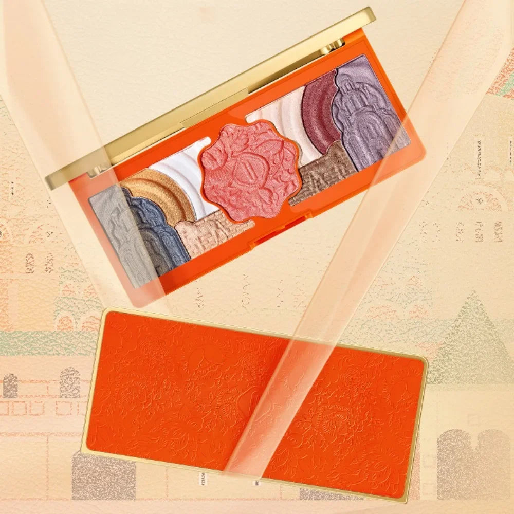 Coffret Maquillage Noël – Set Cadeau Beauté Complet | BB Cream, Rouge à Lèvres, Fards, Eyeliner, Crayon Sourcils🚚 Livraison rapide FelizShop