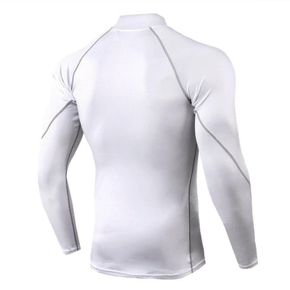 T-shirt de Sport Homme à Manches Longues – Haut de Compression Séchage Rapide, Idéal pour le Fitness, la Musculation, le Running et le Training🚚 Livraison rapide en 8 à 12 jours ouvrés depuis la France FelizShop