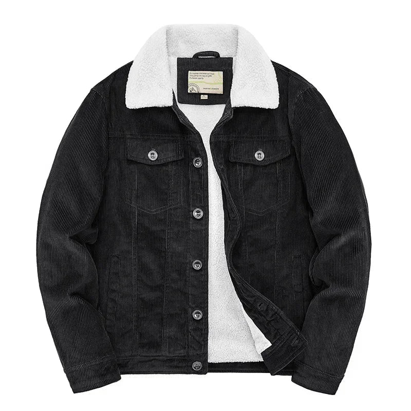 Blouson Homme Hiver – Velours Côtelé, Doublure Polaire & Coupe Décontractée
🚚Livraison rapide gratuite et sécurisée FelizShop