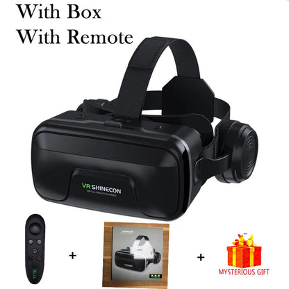 Casque VR Shinecon 10.0 – Lunettes de réalité virtuelle 3D pour smartphone. Vision binoculaire immersive, compatible jeux vidéo, films et applications VR.🚚Livraison gratuite rapide et sécurisé FR FelizShop