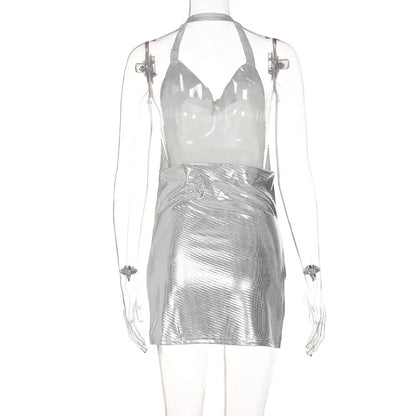 Robe courte élégante et sexy pour femme — Col noué, dos nu, décolleté orné de sequins — Robe de soirée, fête, danse
🚚 Livraison rapide en 8 à 12 jours ouvrés depuis la France FelizShop