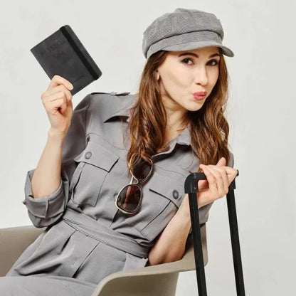 Porte-Passeport & Étui Cartes RFID – Cuir | Mixte & Sécurisé pour le Voyage🚚 Livraison rapide en 8 à 12 jours ouvrés depuis la France FelizShop