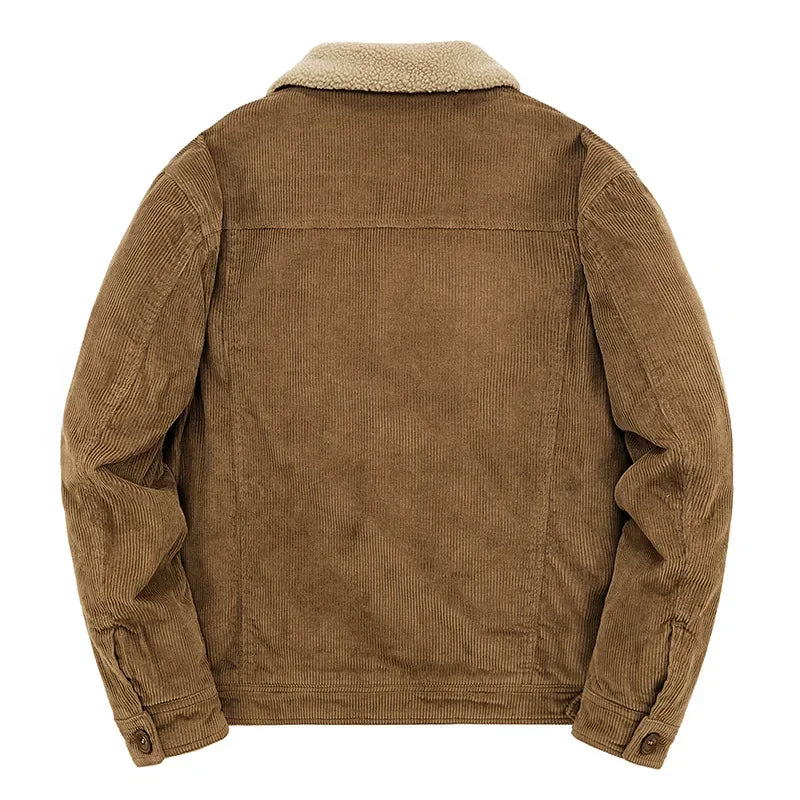 Blouson Homme Hiver – Velours Côtelé, Doublure Polaire & Coupe Décontractée
🚚Livraison rapide gratuite et sécurisée FelizShop
