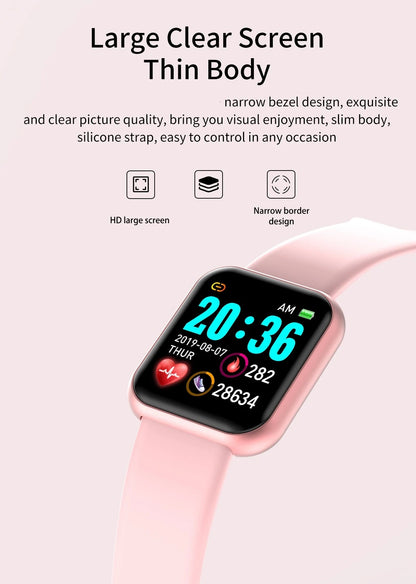 Montre connectée pour hommes et femmes — Montre bracelet Bluetooth, musique, sport, suivi santé, bracelet fitness, montre digitale
🚚 Livraison rapide en 8 à 12 jours ouvrés depuis la France FelizShop