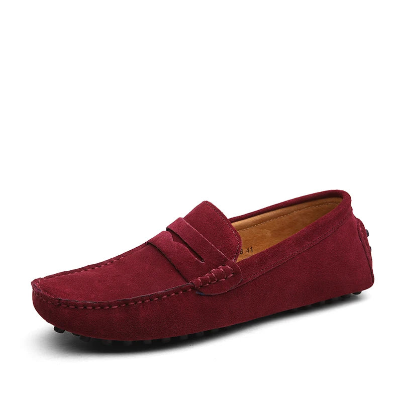 Chaussures homme 38–50 – Chaussures décontractées en cuir véritable – Mocassins tendance pour homme – Slip-on, chaussures plates pour conduite🚚 Livraison rapide en 8 à 12 jours ouvrés depuis la France FelizShop