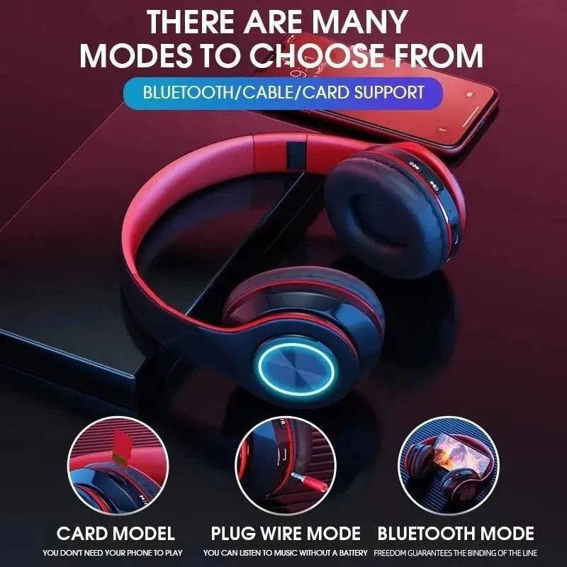 Casque Sans Fil Bluetooth 5.0 – Pliable, Micro Intégré & Son Stéréo – Pour Sport, Gaming & Musique 🚚 Livraison rapide en 8 à 12 jours ouvrés depuis la France ou nos entrepôts européens 🇫🇷
✨ Suivi du co FelizShop