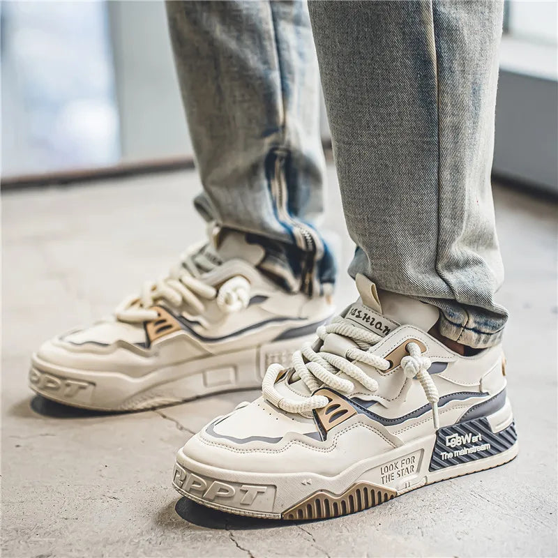 Baskets Chunky Homme 2025 – Sneakers Streetwear à Semelle Épaisse Antidérapante | Style Tendance Jeune & Urbain🚚 Livraison rapide en 8 à 12 jours ouvrés depuis la France FelizShop
