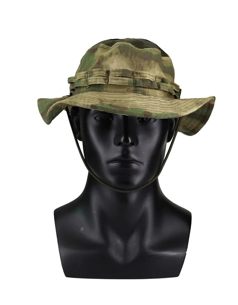 Nouvelle casquette 2025 camouflage tactique – Casquette de type Bonnie à poche carrée – Chapeau bob multicam pour la pêche, la randonnée et les activités de plein air – Protection solaire🚚 Livraison rapide FelizShop