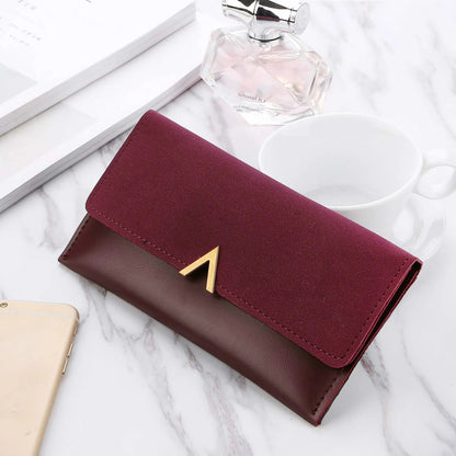 Portefeuille Femme Cuir 2023 – Pochette Enveloppe Chic, Porte-Monnaie & Cartes🚚Livraison rapide gratuite et sécurisée FelizShop