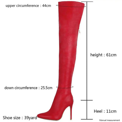 Cuissardes Femme Grande Taille (40-46) – Talons Hauts 11 cm – Fermeture Éclair à l’Arrière – Bottes Mode Élégantes et Tendance
🚚Livraison gratuite rapide et sécurisé FR FelizShop