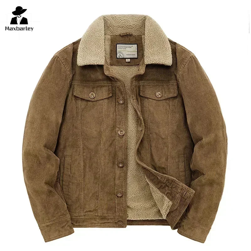 Blouson Homme Hiver – Velours Côtelé, Doublure Polaire & Coupe Décontractée
🚚Livraison rapide gratuite et sécurisée FelizShop