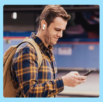 Air Pro True Wireless Bluetooth Earphones Headphones Bin Lanyard HiFi Sound Low Latency Noise Reduction Earbuds for IOS Android FelizShop