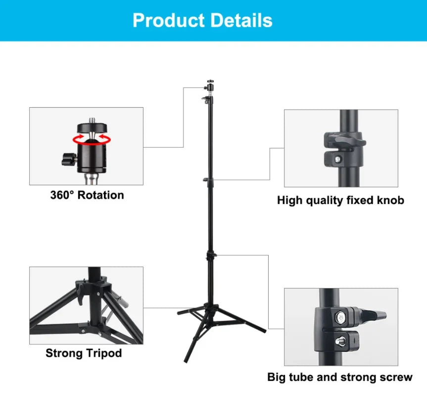 Trépied Universel DITONG 110 cm – Support Portable pour Projecteurs Magcubic HY300 / HY320 | Réglable & Stable🚚 Livraison rapide en 8 à 12 jours ouvrés depuis la France FelizShop
