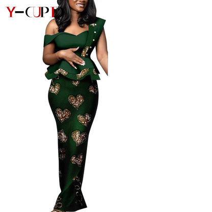Tenue Africaine Couple – Robe Femme & Ensemble Homme FelizShop
