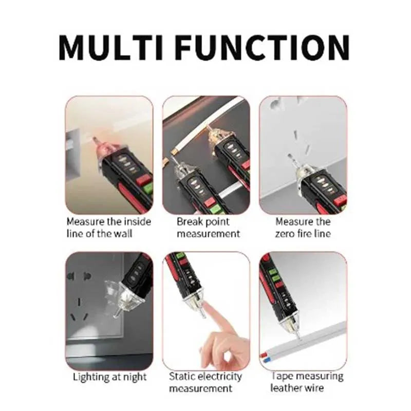 Stylo Testeur Électrique Haute Précision – Détecteur de Tension & Tournevis FelizShop