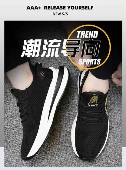 Baskets Homme Été 2025 – Sneakers Noires à Bout Rond | Chaussures Respirantes Tendance Printemps/Été
🚚 Livraison rapide en 8 à 12 jours ouvrés depuis la France FelizShop