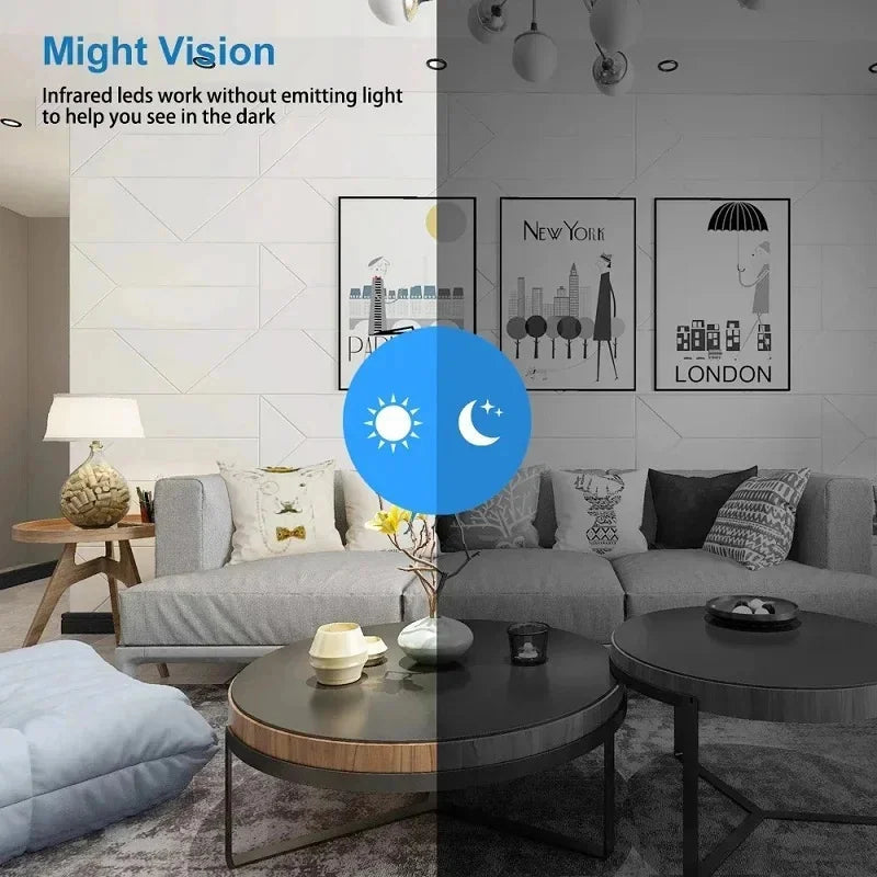 Caméra de Surveillance Mini WiFi 1080P HD – Caméra Intelligente d’Intérieur avec Vision Nocturne, Détection Humaine AI, Audio/Vidéo Sans Fil, Sécurité Domestique 
🚚 Livraison rapide en 8 à 12 jours ouvrés FelizShop