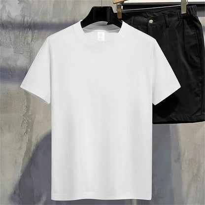 T-shirt Unisexe d’Été en Coton – Col Rond Uni🚚 Livraison rapide en 8 à 12 jours ouvrés depuis la France FelizShop