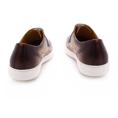 Chaussures en cuir casual haut de gamme pour homme — Style britannique classique, faites main — Chaussures plates confortables pour rendez-vous, soirées et fêtes🚚 Livraison rapide en 8 à 12 jours ouvrés depuis la F FelizShop