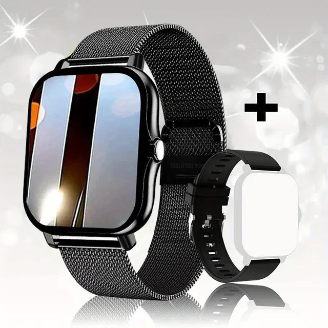 Montre connectée sport 1,83'' — Montre fitness, suivi santé, étanche, appels sans fil — Pour hommes et femmes — Compatible iOS, Xiaomi (2025)🚚 Livraison rapide en 8 à 12 jours ouvrés depuis la France FelizShop
