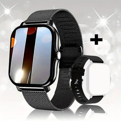 Montre connectée sport 1,83'' — Montre fitness, suivi santé, étanche, appels sans fil — Pour hommes et femmes — Compatible iOS, Xiaomi (2025)🚚 Livraison rapide en 8 à 12 jours ouvrés depuis la France FelizShop