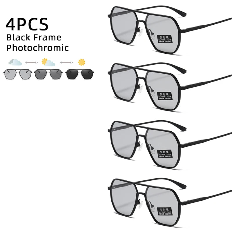 Lunettes de Soleil Photochromiques de Luxe – Polarisées & Anti-Éblouissement – Unisexe UV400🚚 Livraison rapide en 8 à 12 jours ouvrés depuis la France FelizShop
