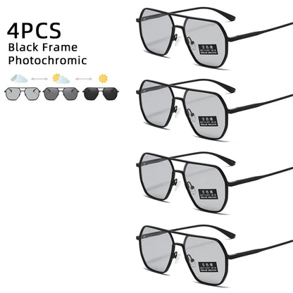 Lunettes de Soleil Photochromiques de Luxe – Polarisées & Anti-Éblouissement – Unisexe UV400🚚 Livraison rapide en 8 à 12 jours ouvrés depuis la France FelizShop