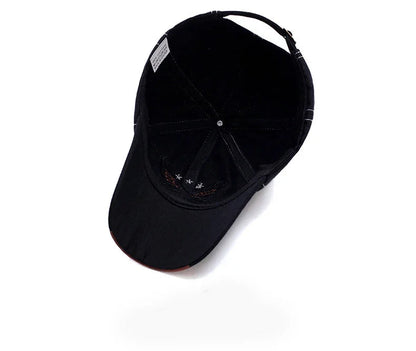 Casquette baseball homme & femme quatre saisons — Broderie aigle — Style coréen tendance — Casquette couple décontractée anti-UV🚚 Livraison rapide FelizShop