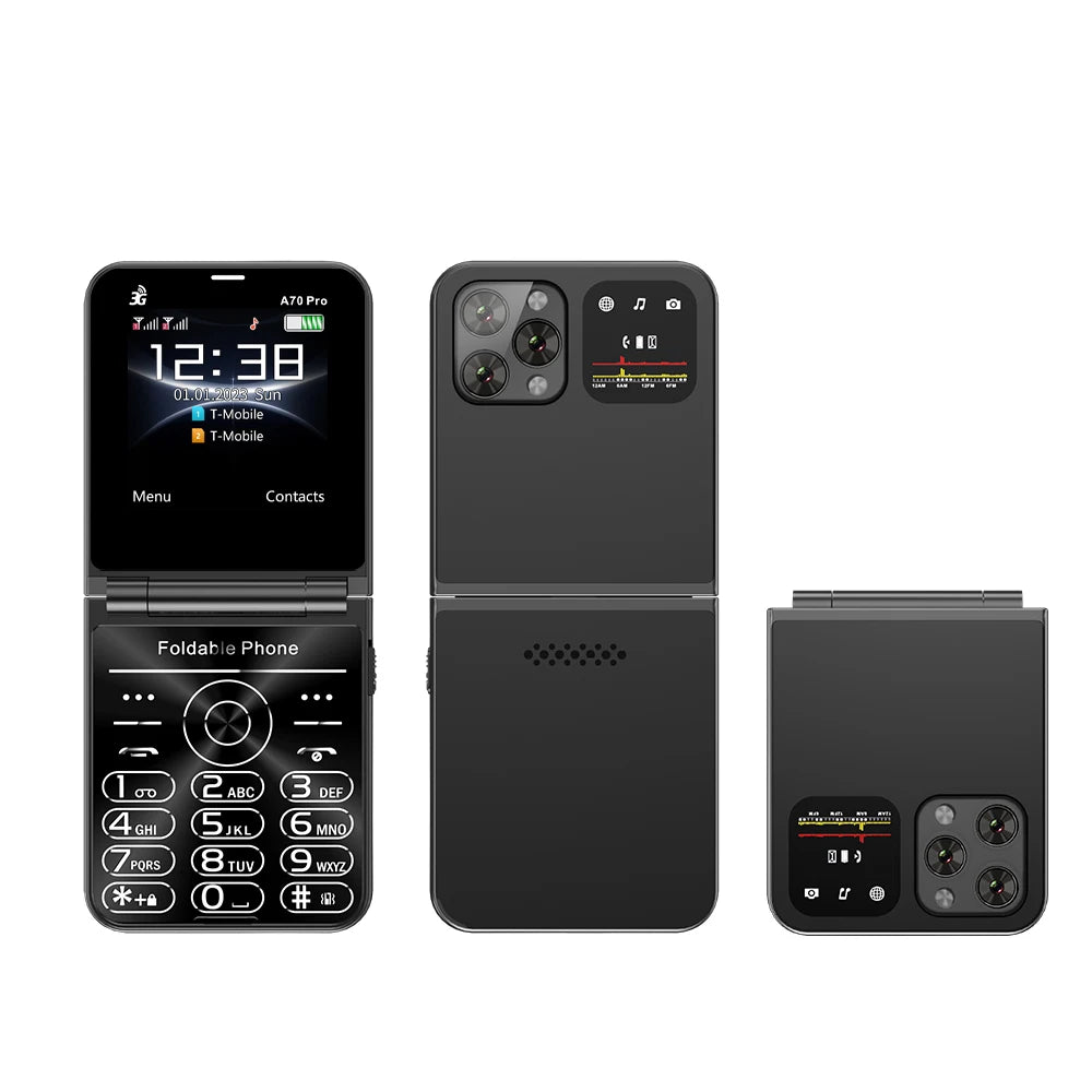 SERVO A70 PRO – Téléphone à Clapet 3G Double SIM avec Radio, Flash & Plus !
🚚Livraison gratuite rapide et sécurisé FR - FelizShop