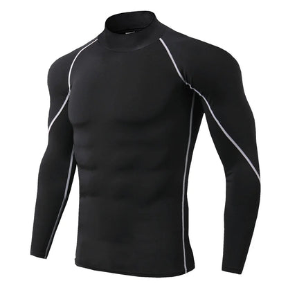 T-shirt de Sport Homme à Manches Longues – Haut de Compression Séchage Rapide, Idéal pour le Fitness, la Musculation, le Running et le Training🚚 Livraison rapide en 8 à 12 jours ouvrés depuis la France FelizShop