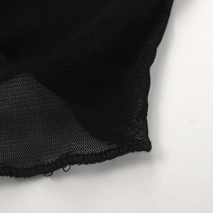 Crop Top Corset Noir Femme – Sans Manches, Dos Nu & Lacets
Tailles : S à L
Matière : tissu mesh léger, détails à lacets
Style : sexy et streetwear, dos transparent, coupe courte (cropped)
Saison : été 🚚 Livraison FelizShop
